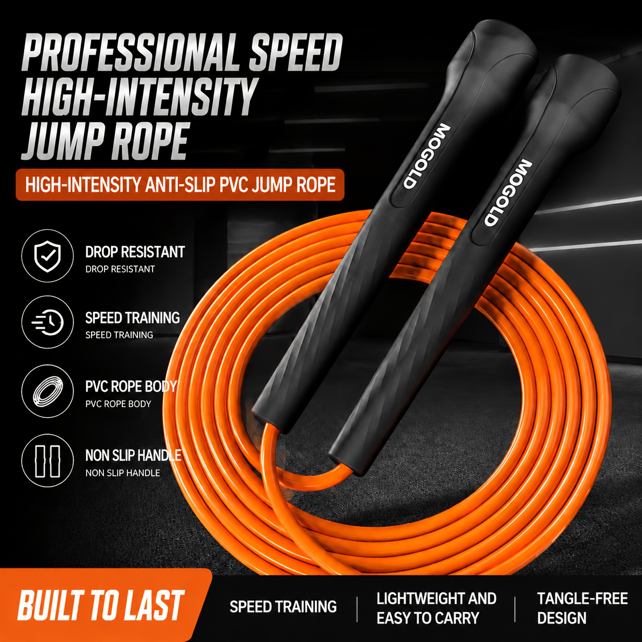 Professional Speed Skipping Ro - Skipping Rope Pvc recension och pris