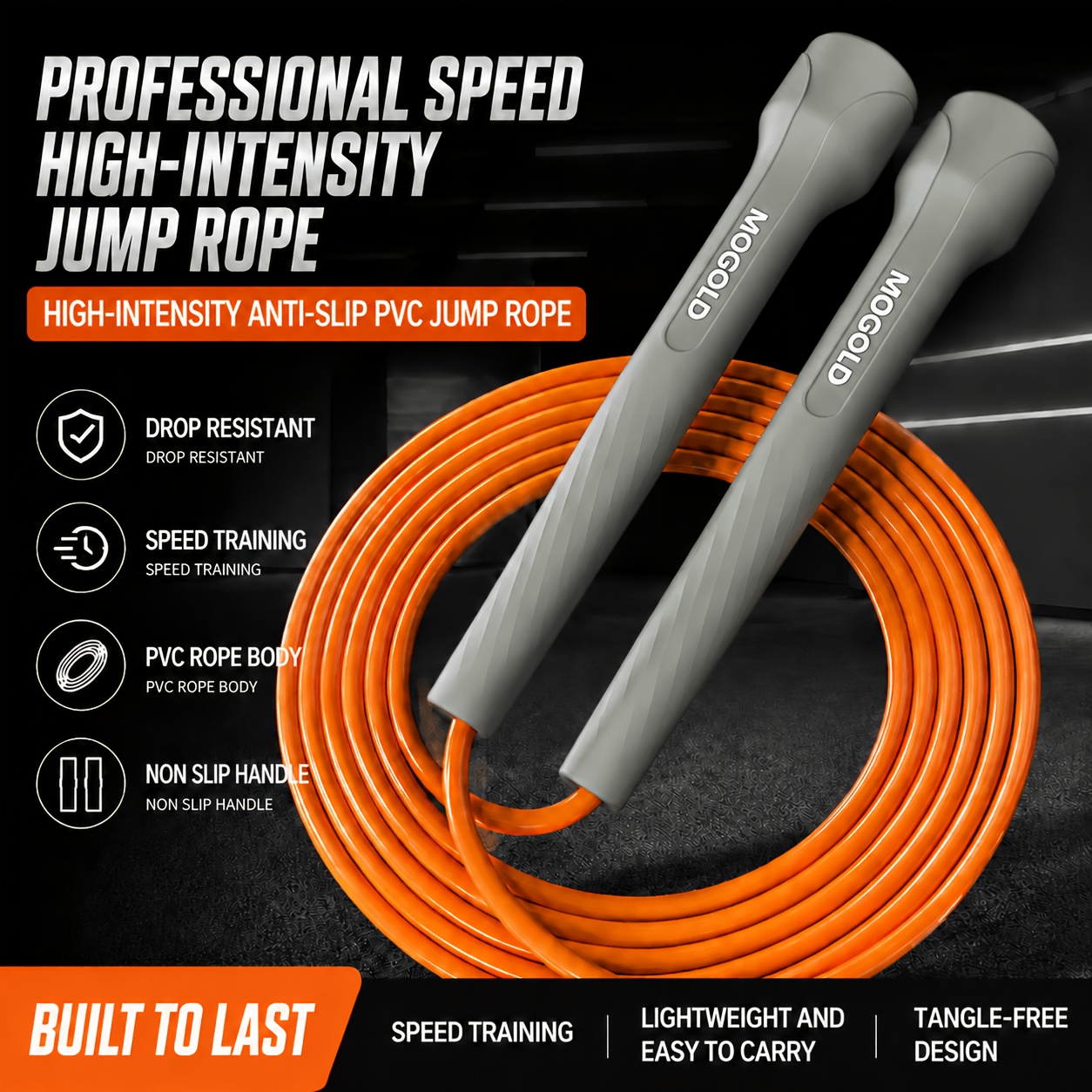 Professional Speed Skipping Ro - Skipping Rope Pvc recension och pris