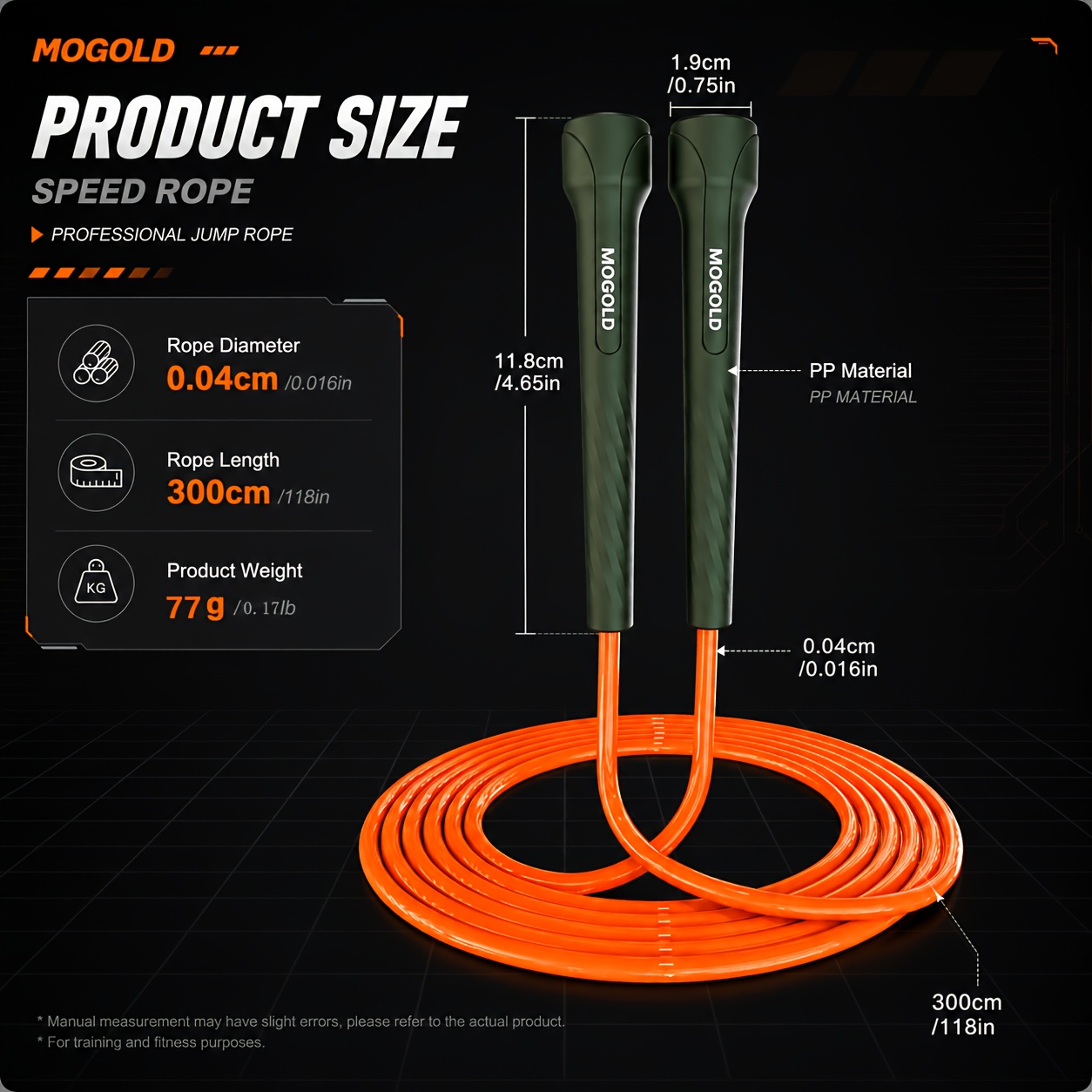 Professional Speed Skipping Ro - Skipping Rope Pvc recension och pris