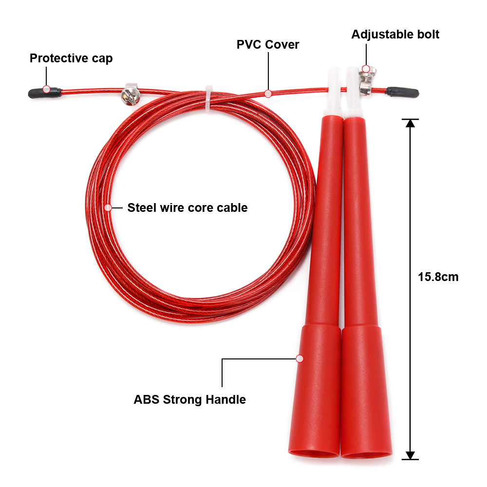 10 pieces Plastic Kids Speed S - Skipping Rope Pvc recension och pris