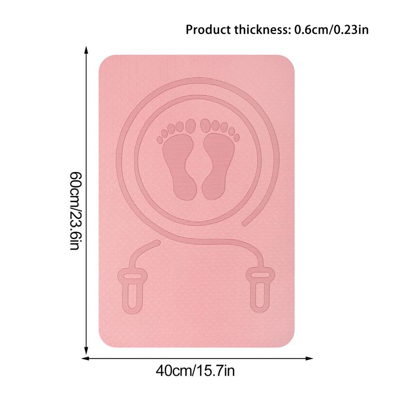 Skipping Rope Mat Anti Slip Sh - Skipping Rope Pvc recension och pris