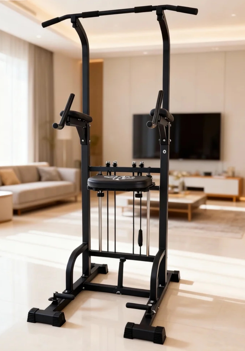 Power Tower Pull-Up Dip Statio - Pull Up Bar Grip recension och pris