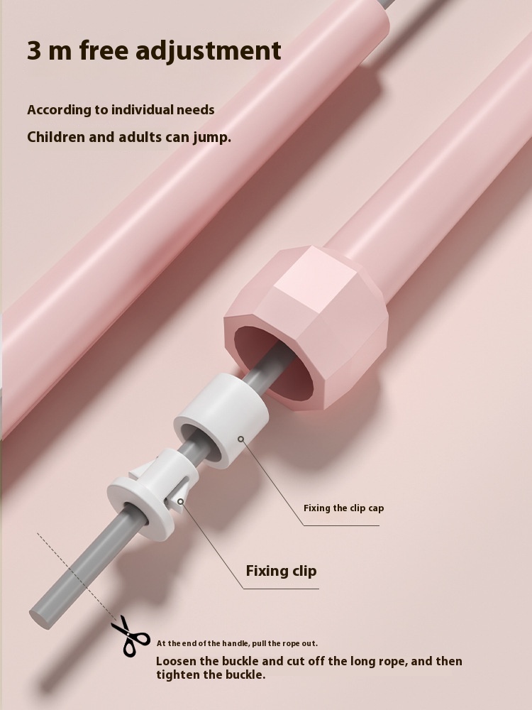 Custom Logo Plastic Handles Sk - Skipping Rope Pvc recension och pris