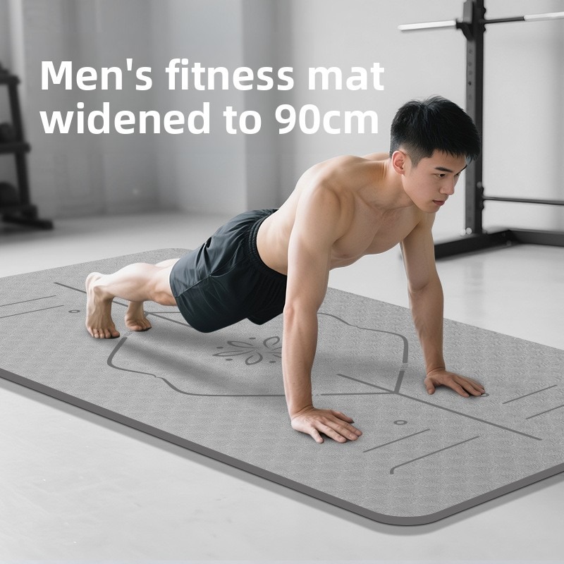 Large Size Yoga Mat Mens Fitne - Ab Mat Crunch recension och pris