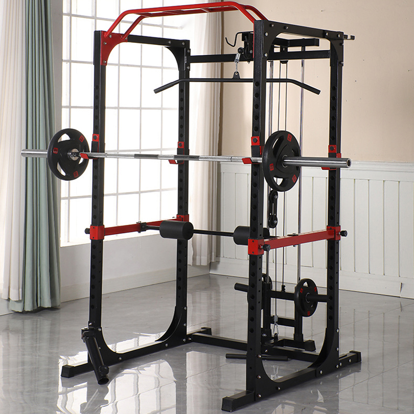 Comercial Power Cage Squat Rac - Pull Up Bar Grip recension och pris