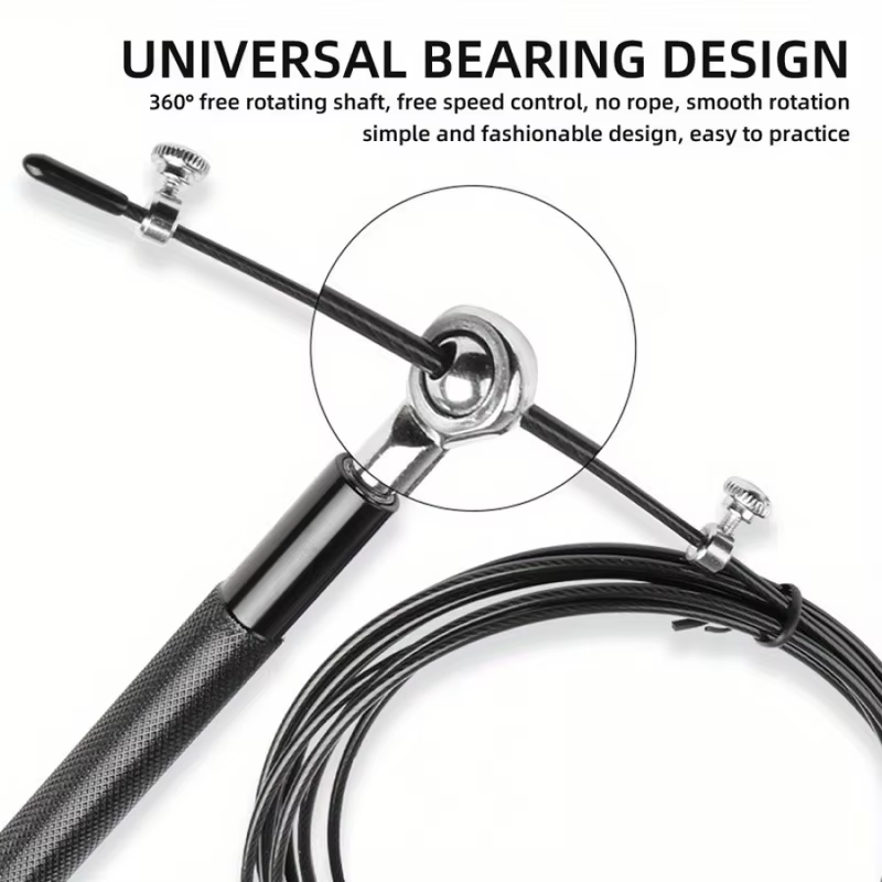 Steel Wire Skipping Rope Fitne - Skipping Rope Pvc recension och pris