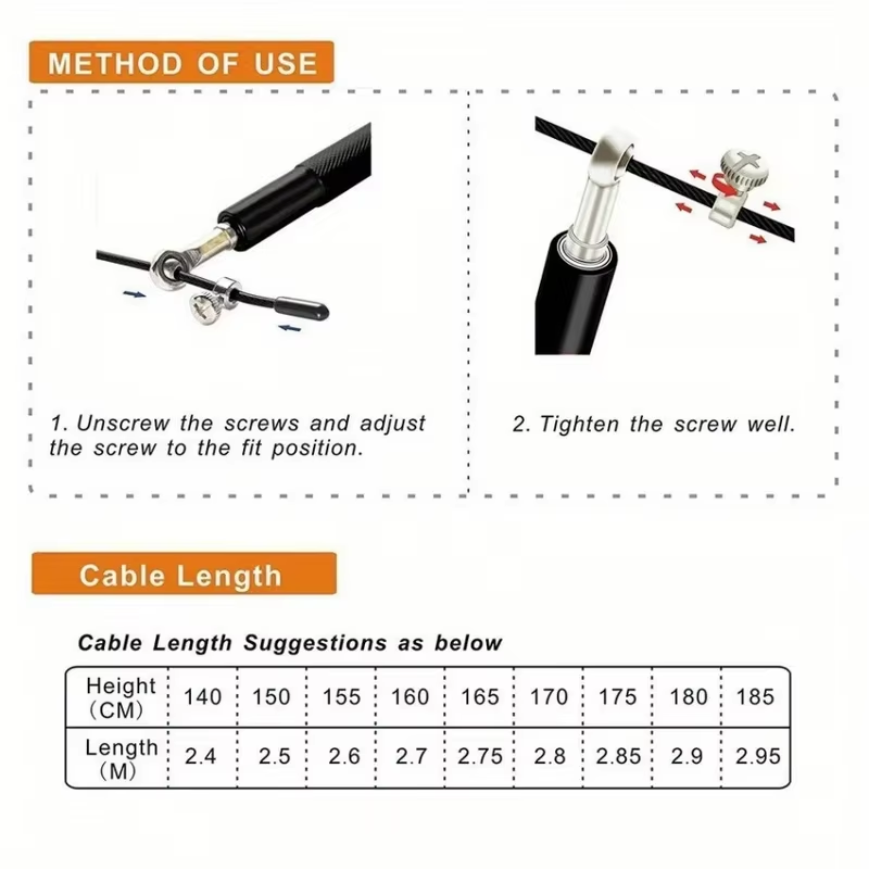 Steel Wire Skipping Rope Fitne - Skipping Rope Pvc recension och pris