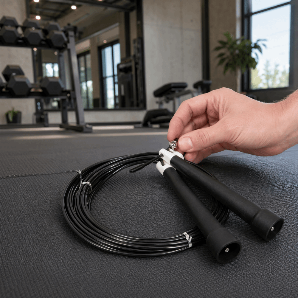 Portable Steel Wire Jump Rope  - Skipping Rope Pvc recension och pris