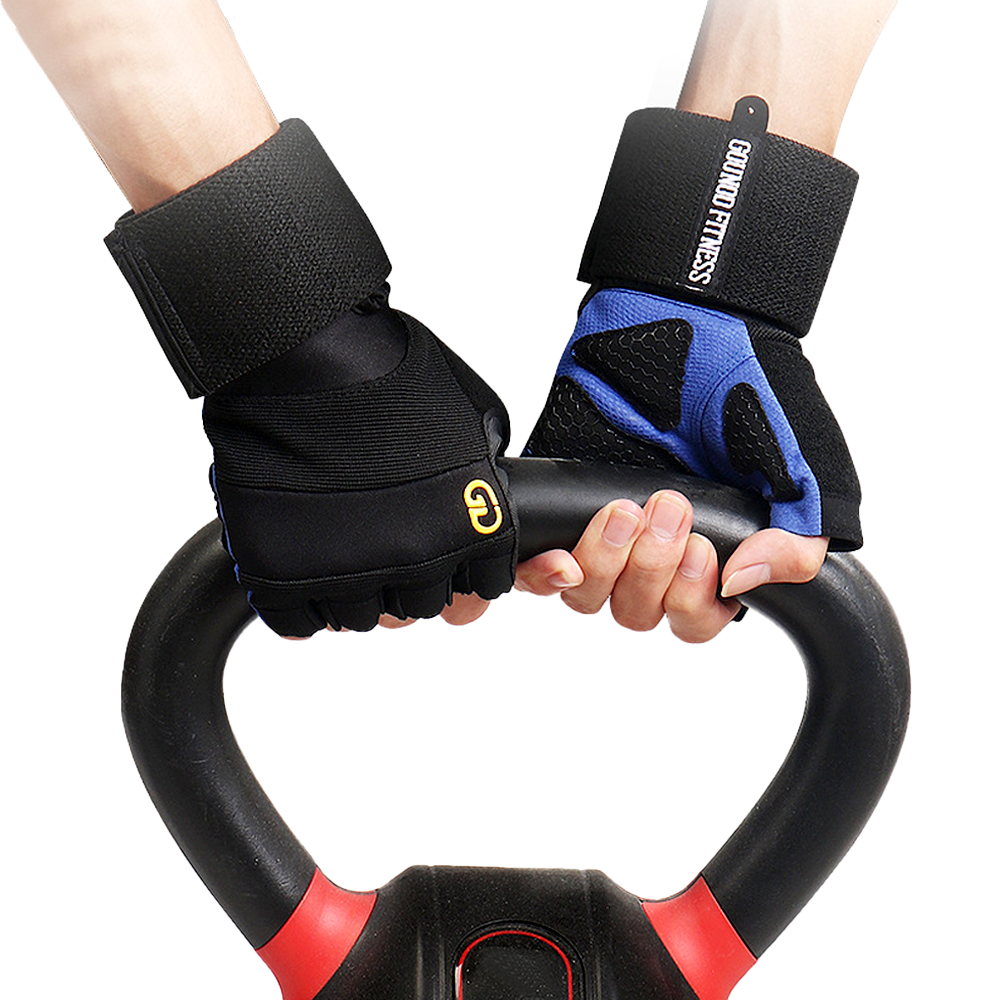 1Pair Workout Gloves with Wris - Crossfit Gym Gear recension och pris