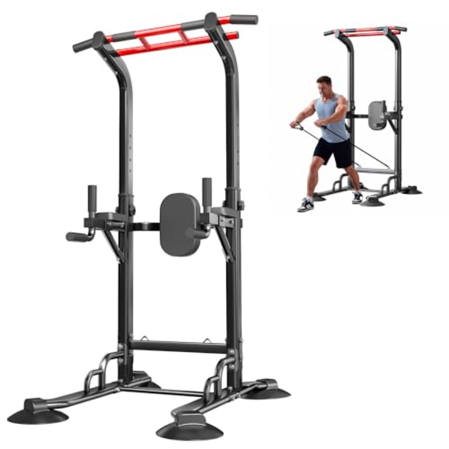Home gym pull up bar station:  - Pull Up Bar Grip recension och pris